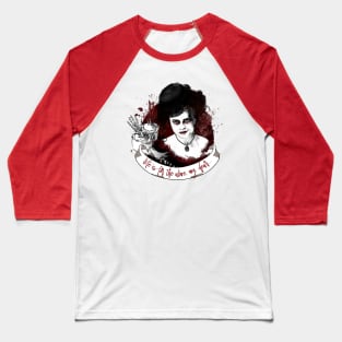 Mrs. Lovett (Sweeney Todd) Baseball T-Shirt